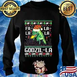 Dinosaur fil a godzilla ugly christmas s Sweater