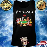 Disney dogs characters cartoon friends s Tank top