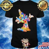 Disney mickey mouse and characters cartoon shirt