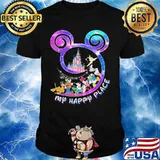 Disney mickey mouse and characters my happy place shirt