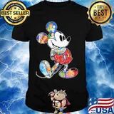 Disney mickey mouse and characters shirt
