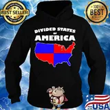 Divided States Of America Map Shirt Hoodie