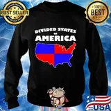 Divided States Of America Map Shirt Sweater