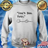Don't boo vote barack obama signature s Sweater