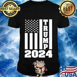 Donald Trump 2024 American Flag Election Shirt