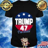 Donald trump 2024 election campaign president trump 47 vintage shirt