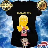 Donald trump impeach this s Ladies tee