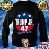 Donald trump jr. 2024 president republican 2024 election vintage s Sweater