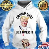 Donald trump lost get over it 2020 s Hoodie