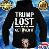 Donald trump lost get over it vintage s Hoodie