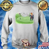 Donald trump playing golf 2020 s Sweater