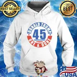 Donald trump president 45 one and done vintage s Hoodie