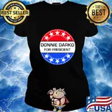 Donnie darko for president vintage s Ladies tee