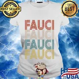 Dr. fauci social distancing vintage s Ladies tee