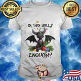 Dragon is this jolly enough christmas shirt