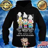 Ed edd n eddy 22nd anniversary 1999 2021 thank you for the memories signatures s Hoodie