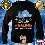 Eeyore donkey i am not feeling very worky today stars s Sweater