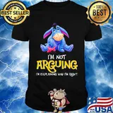 Eeyore donkey i'm not arguing im explaining why i'm right shirt