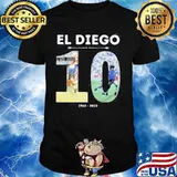 El Diego 10 Rip 1960 2020 Legend Football Shirt