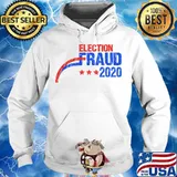 Election Fraud 2020 Vintage Distressed Design Shirt Hoodie