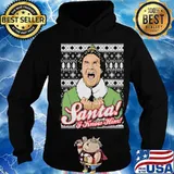 Elf santa i know him ugly christmas s Hoodie