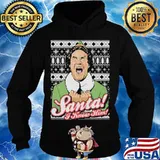 Elf santa i know him ugly christmas s Hoodie
