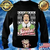 Elf santa i know him ugly christmas s Sweater