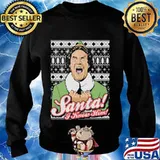 Elf santa i know him ugly christmas s Sweater