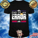 End of an error impeach donald say no anti trump 2020 classic shirt