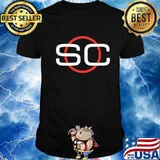 ESPN Sports Center Red & White Circle Logo Shirt