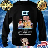 Et the extra terrestrial 38th anniversary 1982 2020 thank you for the memories signatures s Sweater