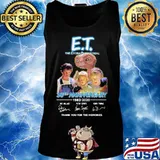 Et the extra terrestrial 38th anniversary 1982 2020 thank you for the memories signatures s Tank top
