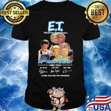 Et the extra terrestrial 38th anniversary 1982 2020 thank you for the memories signatures shirt
