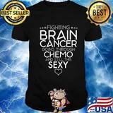 Fighting Brain Cancer Going Through Chemo And Still This Sexy Heart Shirt