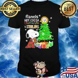 Flannels Hot Cocoa Christmaslights Steelers Christmastree Snoopy Shirt