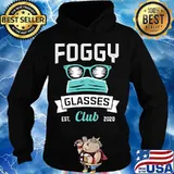 Foggy Glasses Club Est 2020 Mask Shirt Hoodie