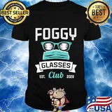 Foggy Glasses Club Est 2020 Mask Shirt