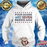 Four score and seven beers ago vintage s Hoodie