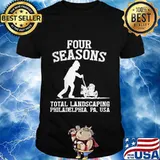 Four seasons total landscaping vintage shirt