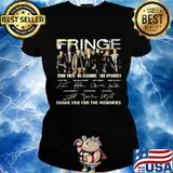 Fringe 2008 2020 05 seasons 100 episodes thank you for the memories signatures s Ladies tee