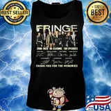 Fringe 2008 2020 05 seasons 100 episodes thank you for the memories signatures s Tank top