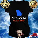 Georgia On My Mind Atlanta Flips Blue Joe Biden Shirt Ladies tee