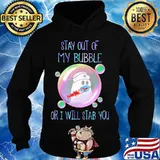 Ghost nurse stay out of my bubble or I will stab you s Hoodie