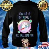 Ghost nurse stay out of my bubble or I will stab you s Sweater