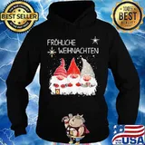 Gnomes Fröhliche Weihnachten Christmas Shirt Hoodie