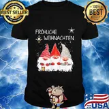 Gnomes Fröhliche Weihnachten Christmas Shirt