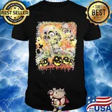 God Cross Skull Witch Pumpkin Halloween Shirt