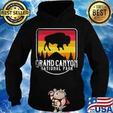 Grand canyon national park distressed vintage retro s Hoodie