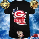 Green Bay Packers Nfl Pro Line By Fanatics Branded Banner State Shirt