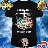 Green bay packers one nation under god shirt